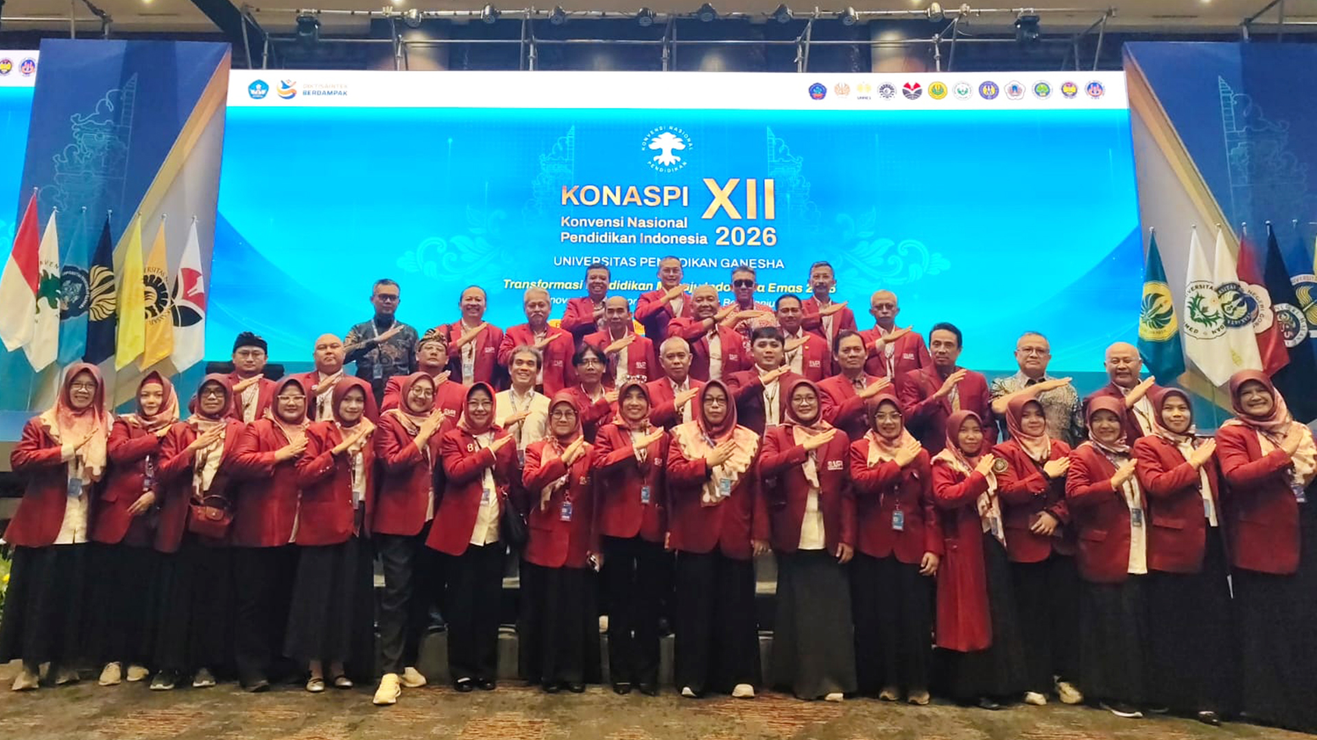 PIMPINAN KAMPUS UPI DI SUMEDANG HADIRI KONVENSI NASIONAL PENDIDIKAN INDONESIA (KONASPI) XII 2026 DI UNDIKSHA BALI