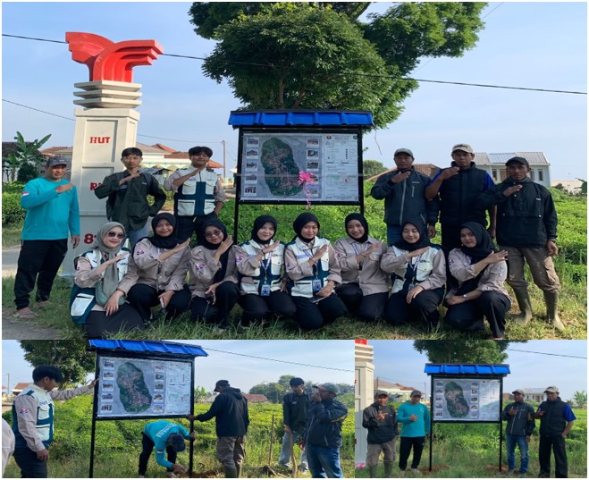 Permudah Akses Informasi Wilayah, Mahasiswa P2MB Kelompok 7 Hadirkan Peta Cihaur Wetan