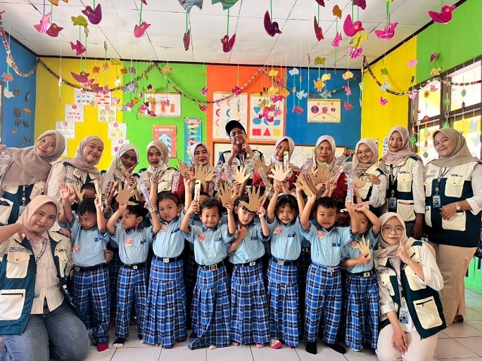 Mahasiswa Kelompok 12 P2MB PGSD UPI Kampus Sumedang Laksanakan Program SEHATI untuk Tanamkan Kebiasaan Hidup Bersih Sejak Dini di PAUD Al Hidayah